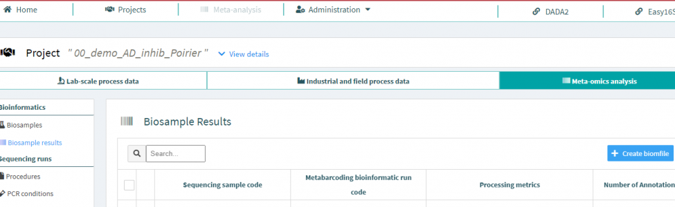 Snapshot of DeepOmics preproduction server
